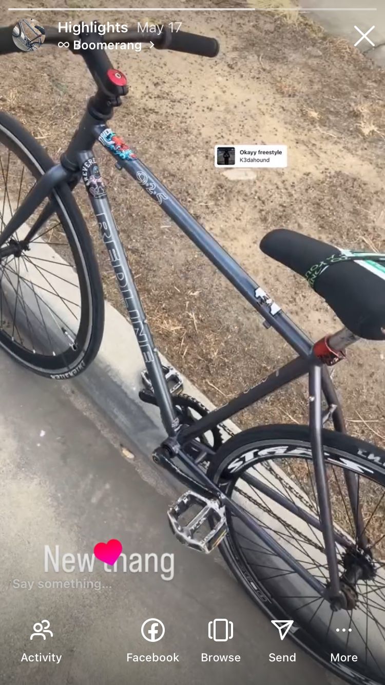 Red line Fixie