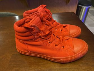 Youth Red Converse Size 3