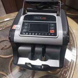 TACK LIFE BILL COUNTER MACHINE LIKE NEW 