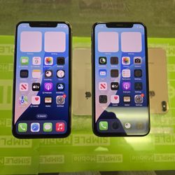 Unlocked IPhone XS - 64GB - Use Any SIM -  Free First Month Service 