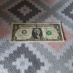 Star Note Low Serial Number 