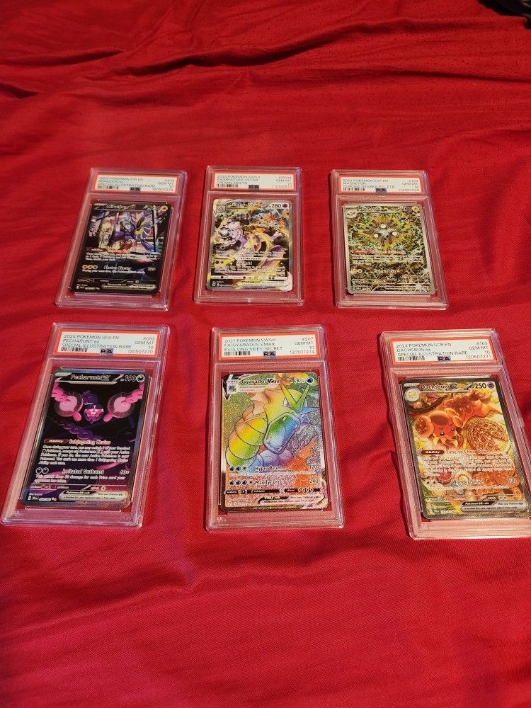 Pokemon PSA 10 Slabs