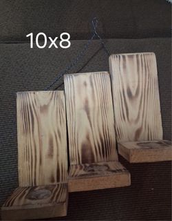 Wooden Can̈dle Holder 