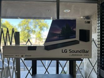 HUGE SOUND BAR SALE! LG SPM7A 3.1.2 SOUND BAR W. WIRELESS SUBWOOFER, BLUETOOTH & DOLBY ATMOS
