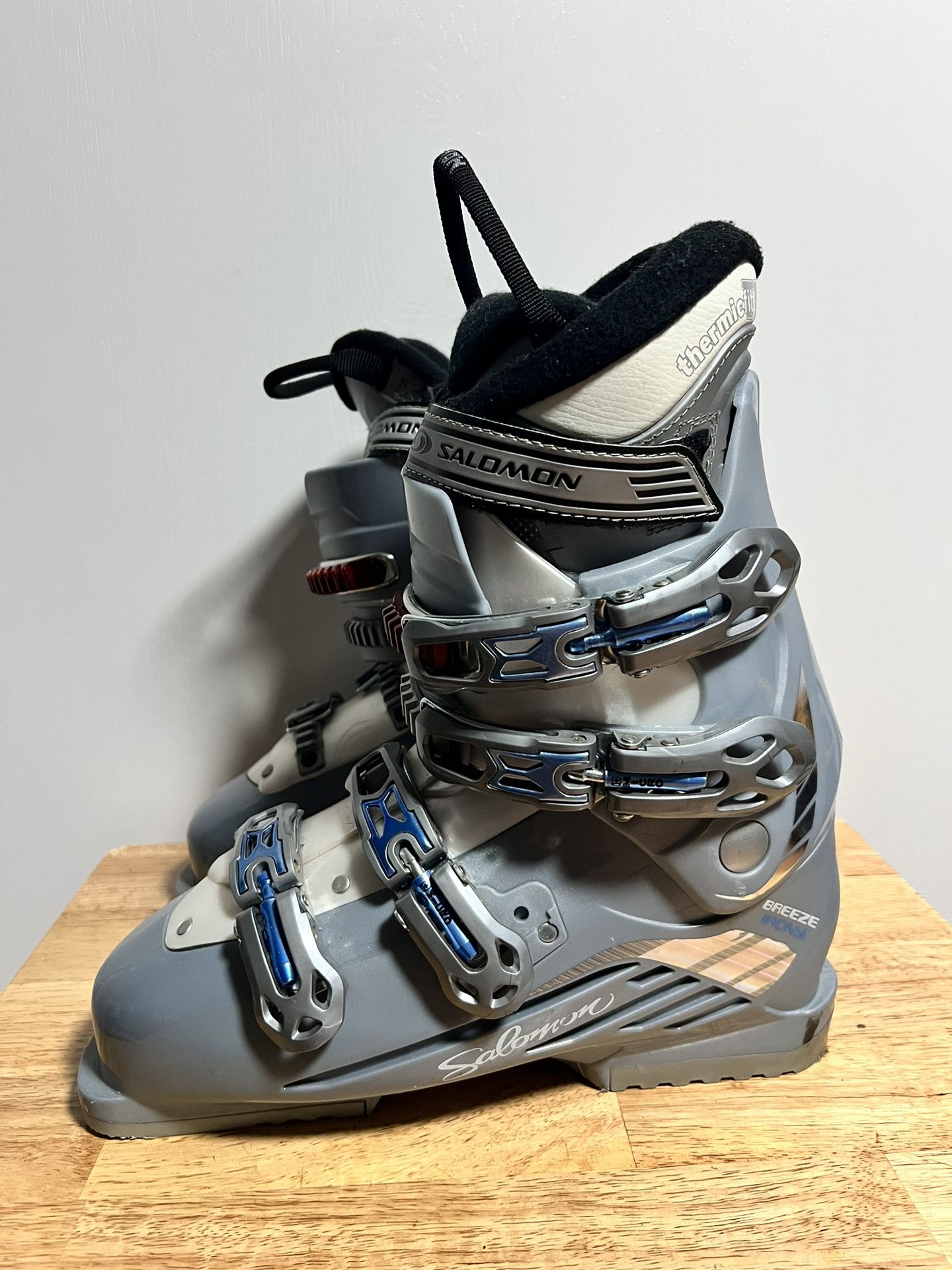 Solomon Breeze Women Ski Boots Size 10.5 27.5 Cm 