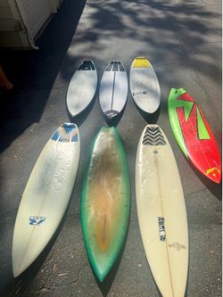 Surfboard Quiver Sale – Hayden, Rusty, Hayward, Superbrand – 5’8 to 6’0