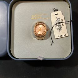 New Fossil Watch Ring