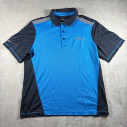Amazon Luly Yang Polo Shirt Men’s XL Blue Active Polo Short Sleeve employee