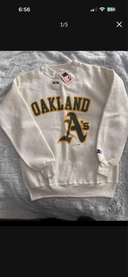 Vintage Oakland A’s Starter White Sweatshirt W/tags