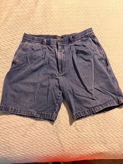 Dockers Men's Pleated Denim Shorts