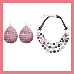 NWT Womens Color 2Pc Jewelry Set