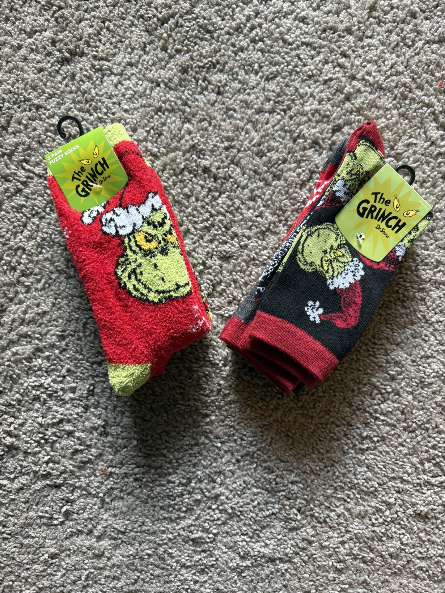 The Grinch Holiday Socks