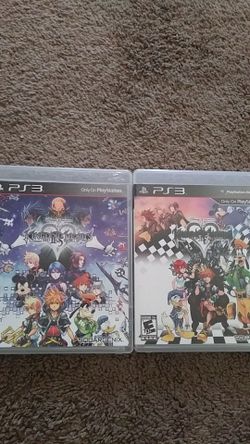 Kingdom hearts 1.5 remix and 2.5 remix