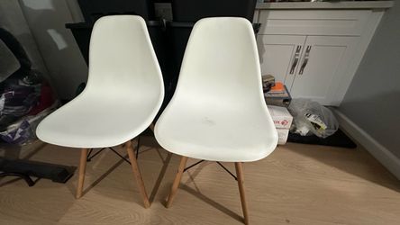 White chairs