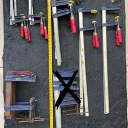 Clamps Various Sizes Richa, Bahco, Herba 