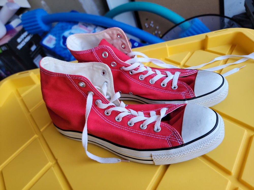 Red Converse Size 12