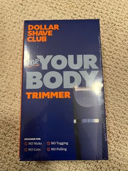 [NEW] Dollar Shave Club Body Trimmer – Brand New, Still Sealed