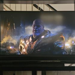 64" Mitsubishi Stand TV (remote Included)