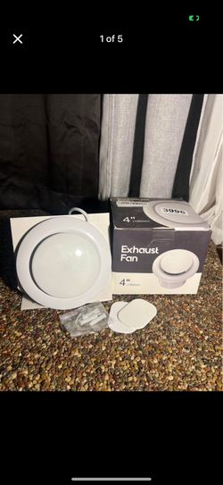 SBONNI Bathroom Fan 100 mm with Switch