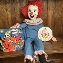 Bozo the Clown Doll  Larry Harmons EeGee Ventriloquist