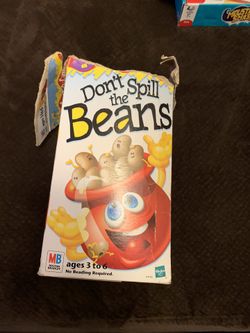 Don’t spill the beans