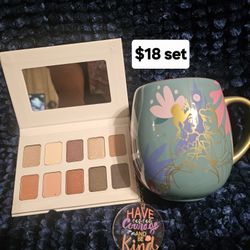 Disney Princess Mug And Make Up Eyeshadow 