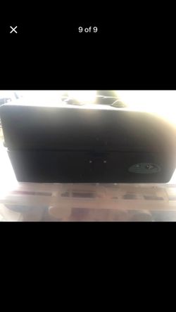Old fishing tackle box