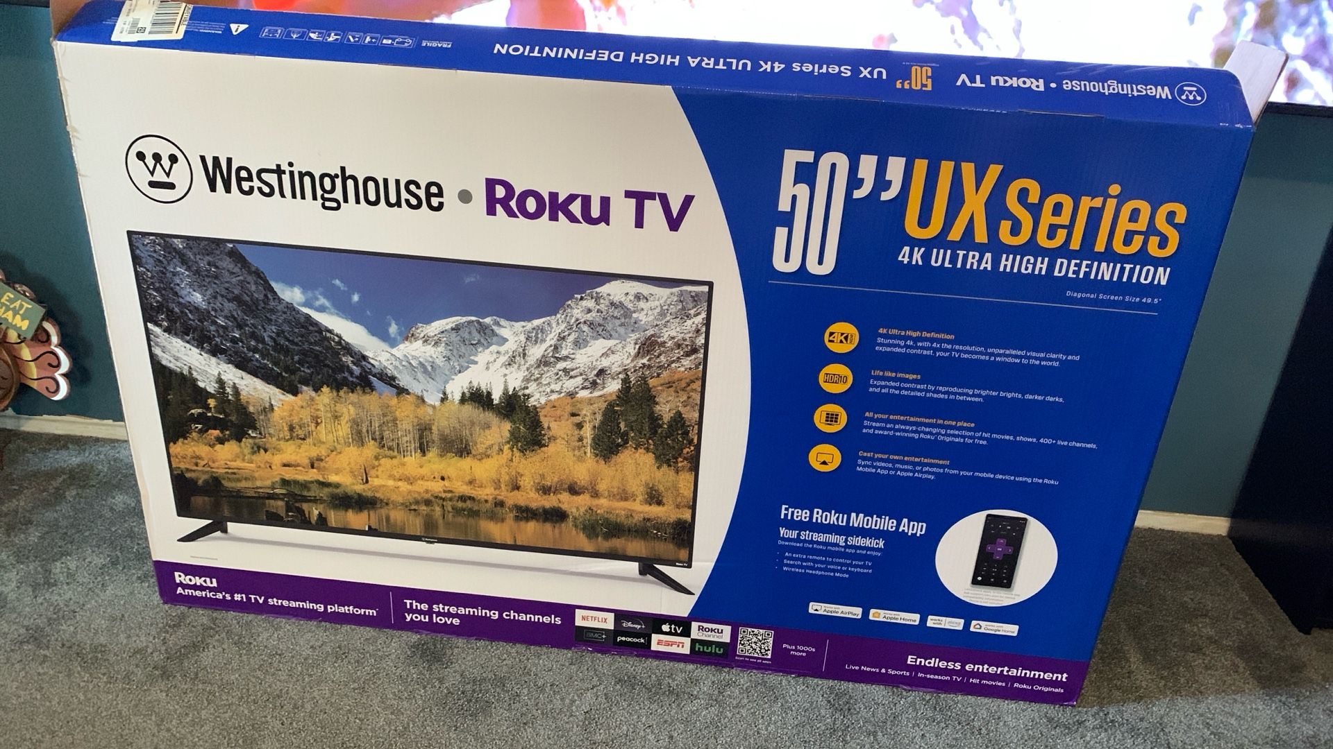 WESTINGHOUSE ROKU TV UX SERIES BRAND NEW 3 AVAILABLE $185 EACH