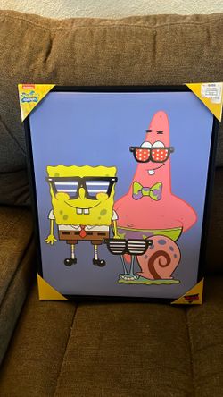 SpongeBob SquarePants and buddy Patrick picture frame new
