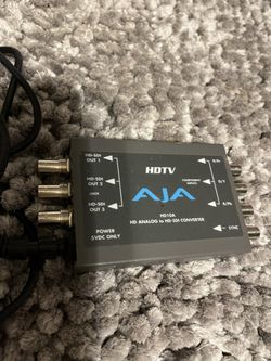 AJA HDTV HD10A HD Analog to HD-SDI Analog to Digital HD Converter