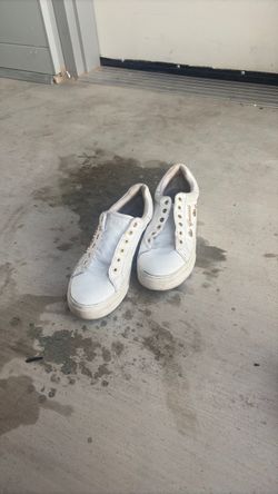 Guess White Slip-On Sneakers