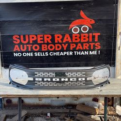 2021 Bronco Sport Grille OEM 2024 