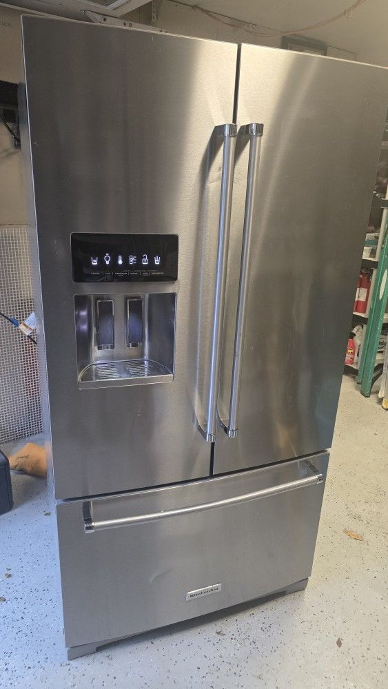 For Sale - Stainless Steel Side By Side Refrigerator