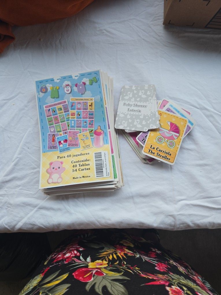 Baby Shower Loteria