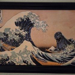 Godzilla SDCC ComicCon art piece.