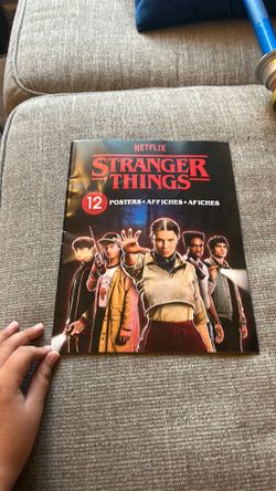 Poster book Stranger things (12 posters)