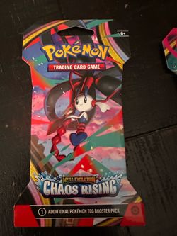 Chaos Rising Sleeved Booster Pack - ME04: Chaos Rising (CRI)