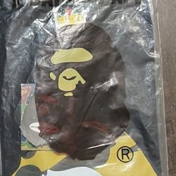 Yellow Bape Tee Size M