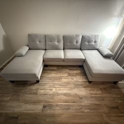 U shape couch (grey)