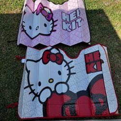 Hello Kitty Windshield Cover