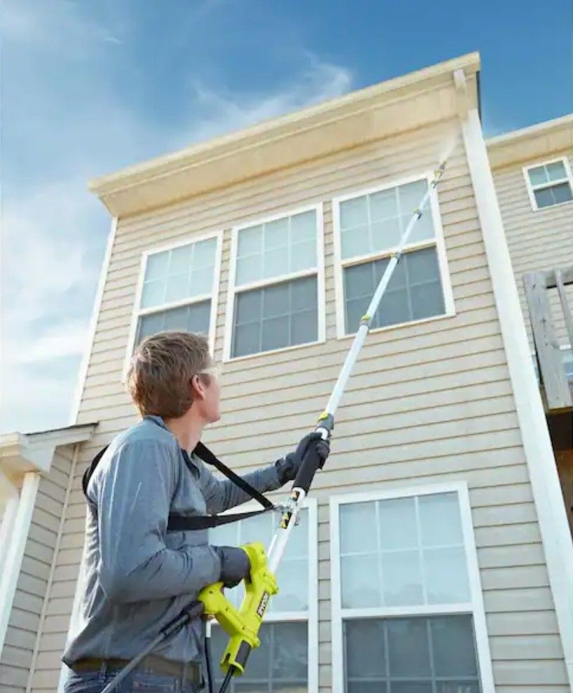 Ryobi 18 ft. Extension Pole with Brush for Pressure Washer for Sale in