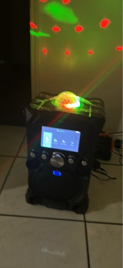 Portable Party Speaker with Light Show