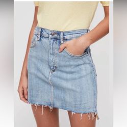 Wilfred Free Tanit denim skirt 