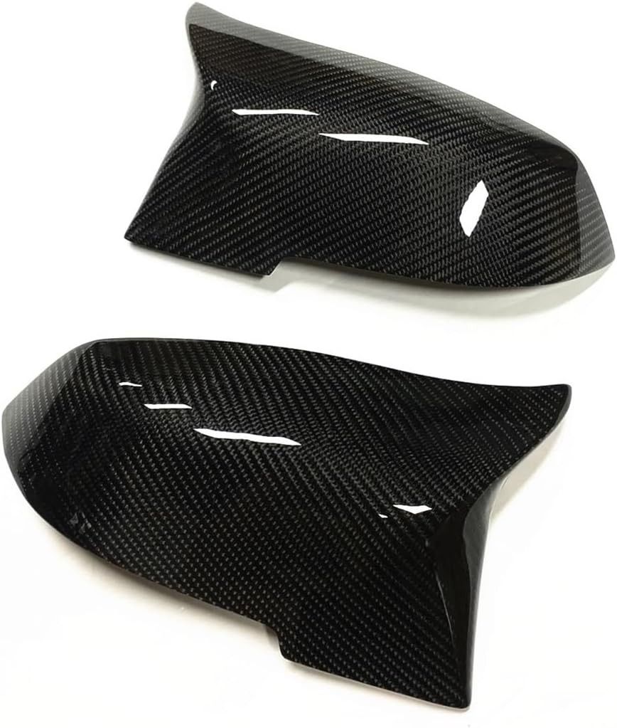 Mirror Cover Compatible With BMW X1 E84 F20 F22 F87 M2 F23 F30 F31 F32 F33 F36 2012-2017 Car Rear View Rearview Cap Replacement