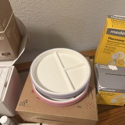 Two Pack Elk n Friends Baby/Toddler Plates