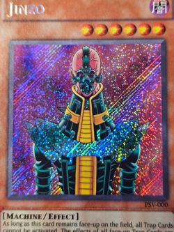 Yu-Gi-Oh! Jinzo PSV-000 Pharaoh's Servant SECRET RARE Holo 2400/1500 Unlimited not pokemon yugioh