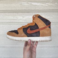 Nike Dunk High Retro Dark Russet Size 8.5