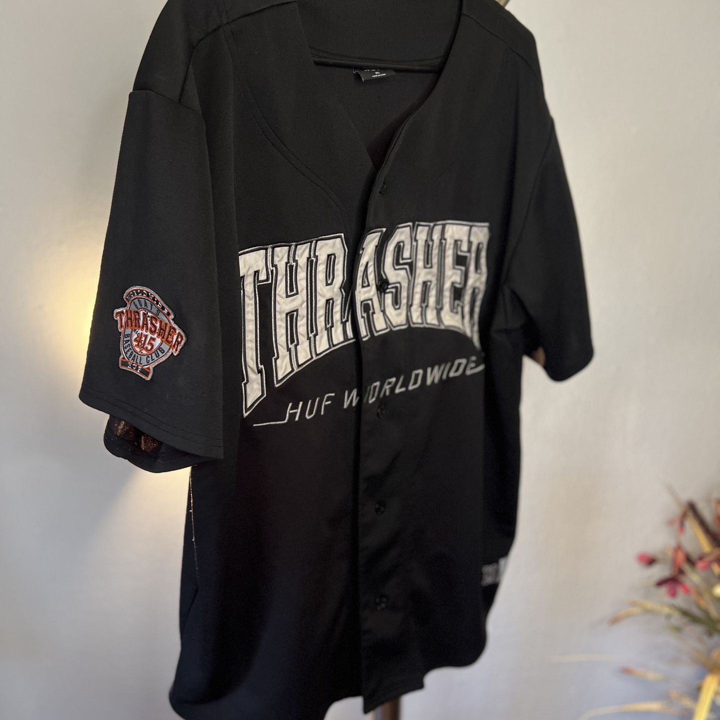 Huf X Thrasher Baseball Jersey for Sale in Claremont, CA - OfferUp