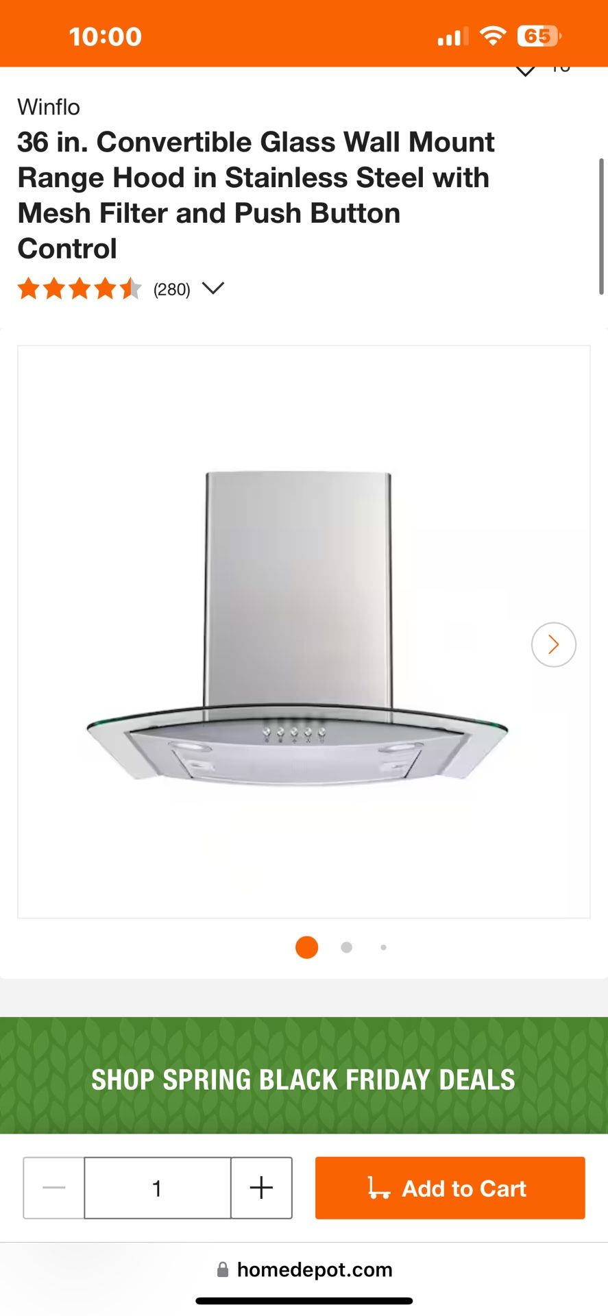 Oven RangeHood