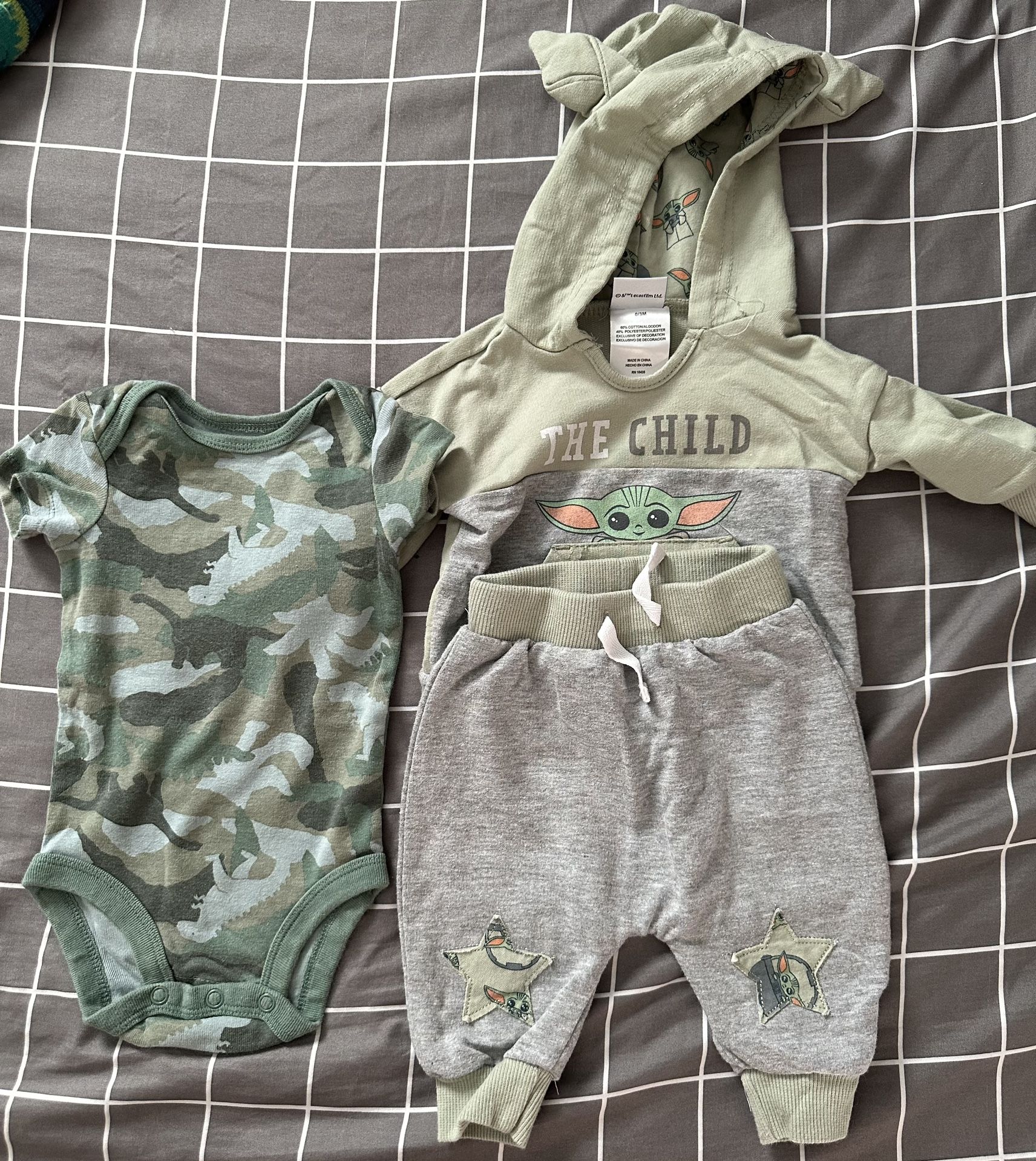 0/3 And 3/6 Month Baby Boy Clothes 